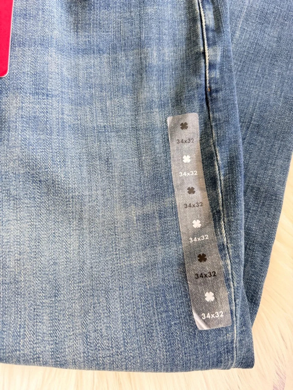Lucky Brand Straight Leg Jeans Womens 34x32 Medium Wash NWT Classic Denim - Picture 3 of 8